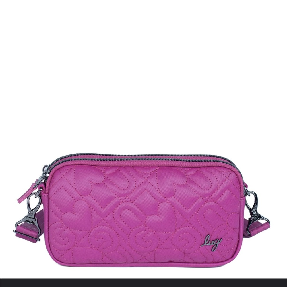 Lug Pink Coupe Crossbody Bag